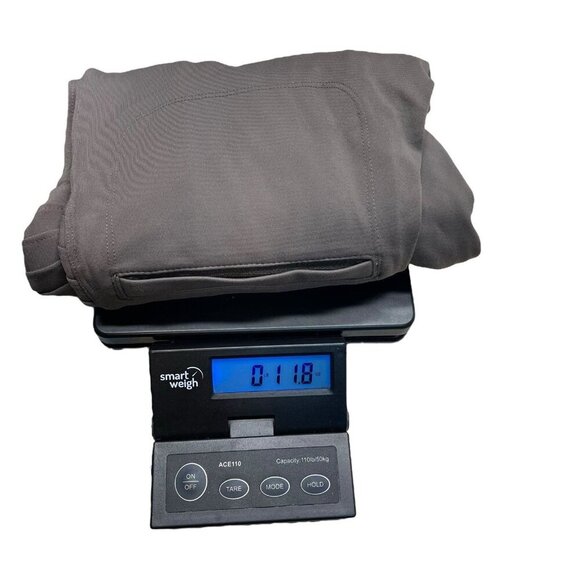 ATHLETA Delancey Moto Tight Legging Pants Women's M Taupe Brown Zipper Ankle - Picture 8 of 8